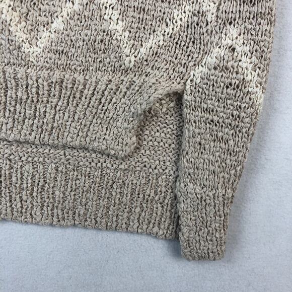 Gar-De Beige Cream Print Sleeveless Top/Vest  Women’s Size Small EUC - Picture 6 of 10